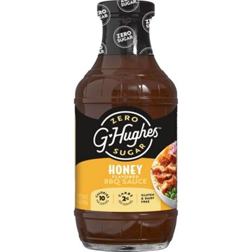 G Hughes Smokehouse Zero Sugar Honey Flavored BBQ Sauce