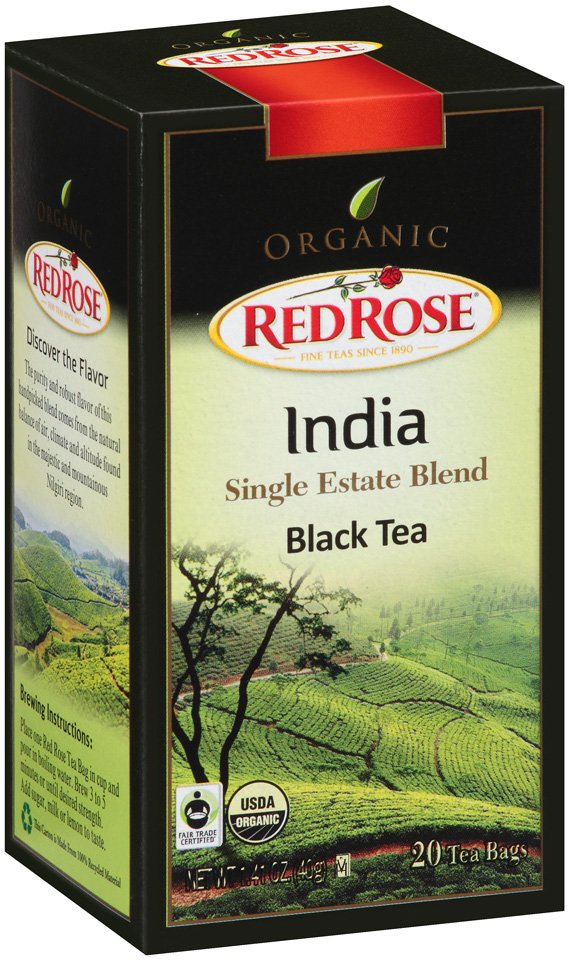 Red Rose Organic India Black Tea - Shop Tea at H-E-B