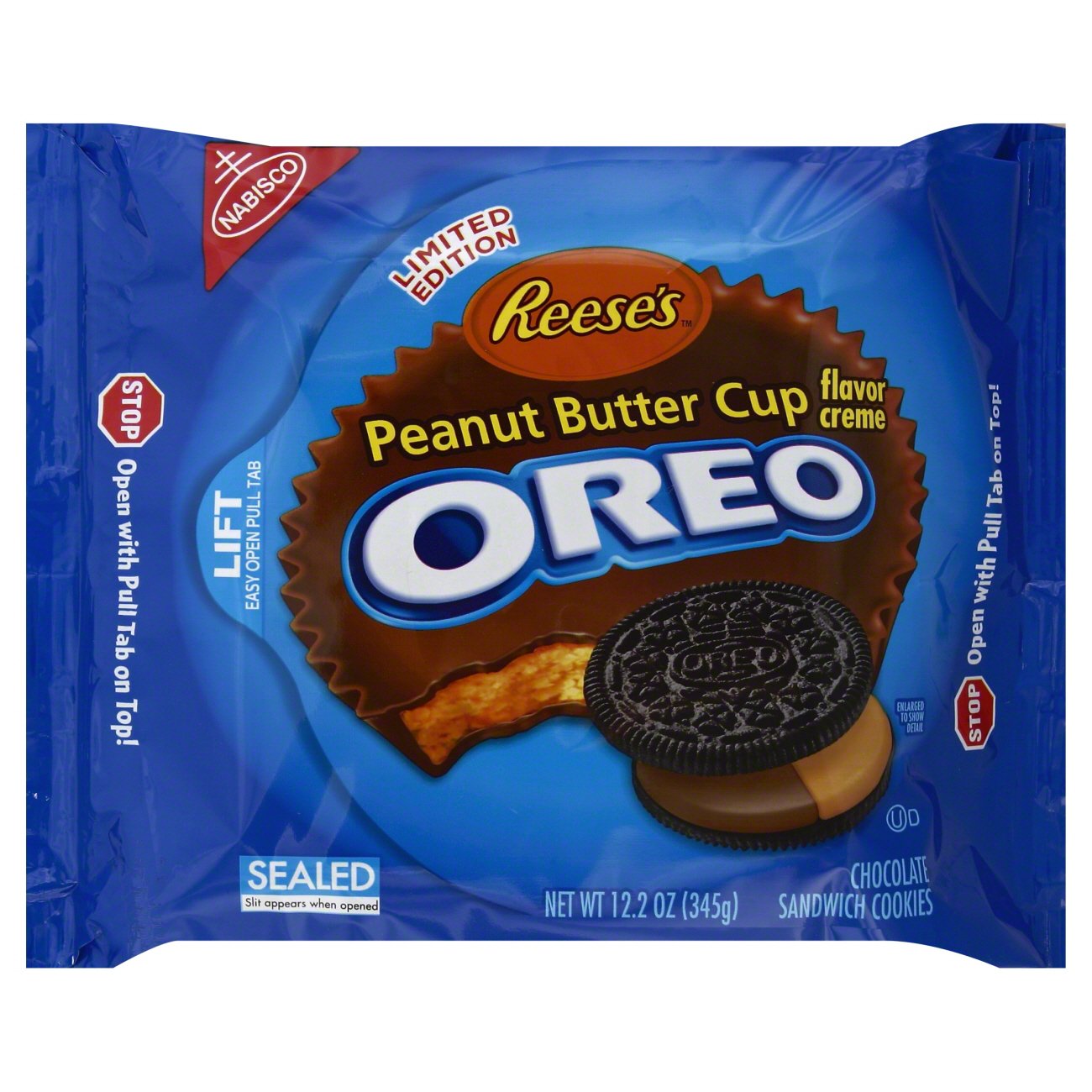 Nabisco Reeses Peanut Butter Cup Oreo Shop Cookies At H E B 0792