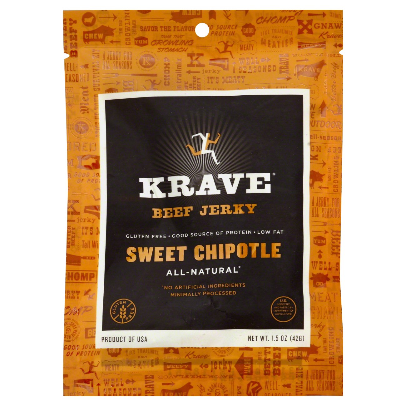 Krave Sweet Chipotle Beef Jerky - Shop Jerky at H-E-B