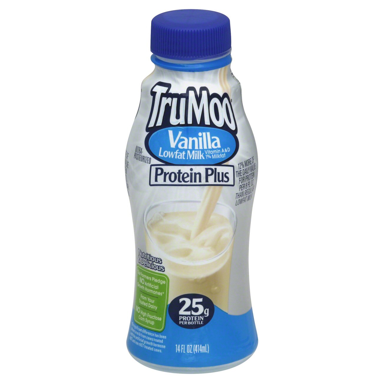 TruMoo Vanilla Protein Plus 1% Lowfat Milk - Shop TruMoo Vanilla ...