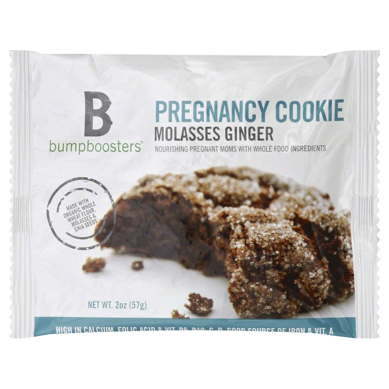 Bumpboosters Molasses Ginger Pregnancy Cookie Shop Food & Formula at HEB