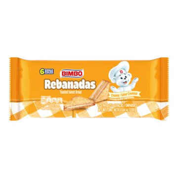 Bimbo Rebanadas Creamy Toasted Sweet Bread