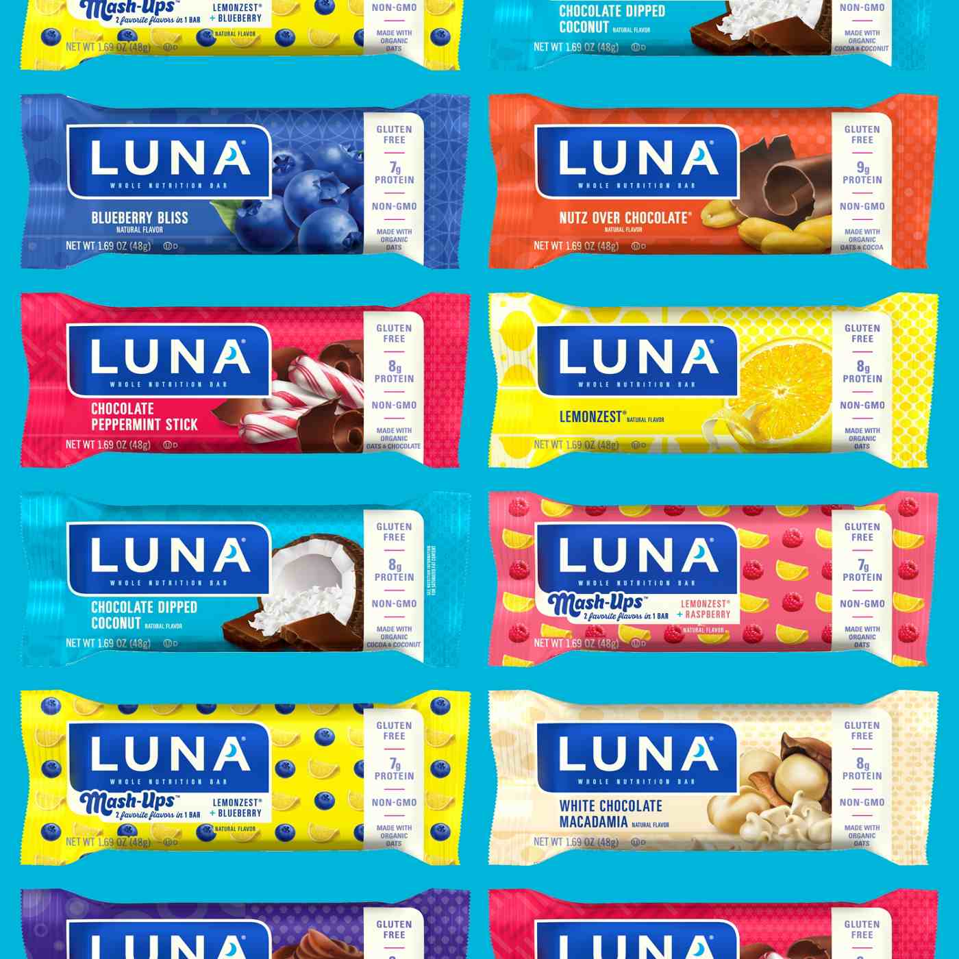 Luna Chocolate Dipped Coconut Bars; image 6 of 8