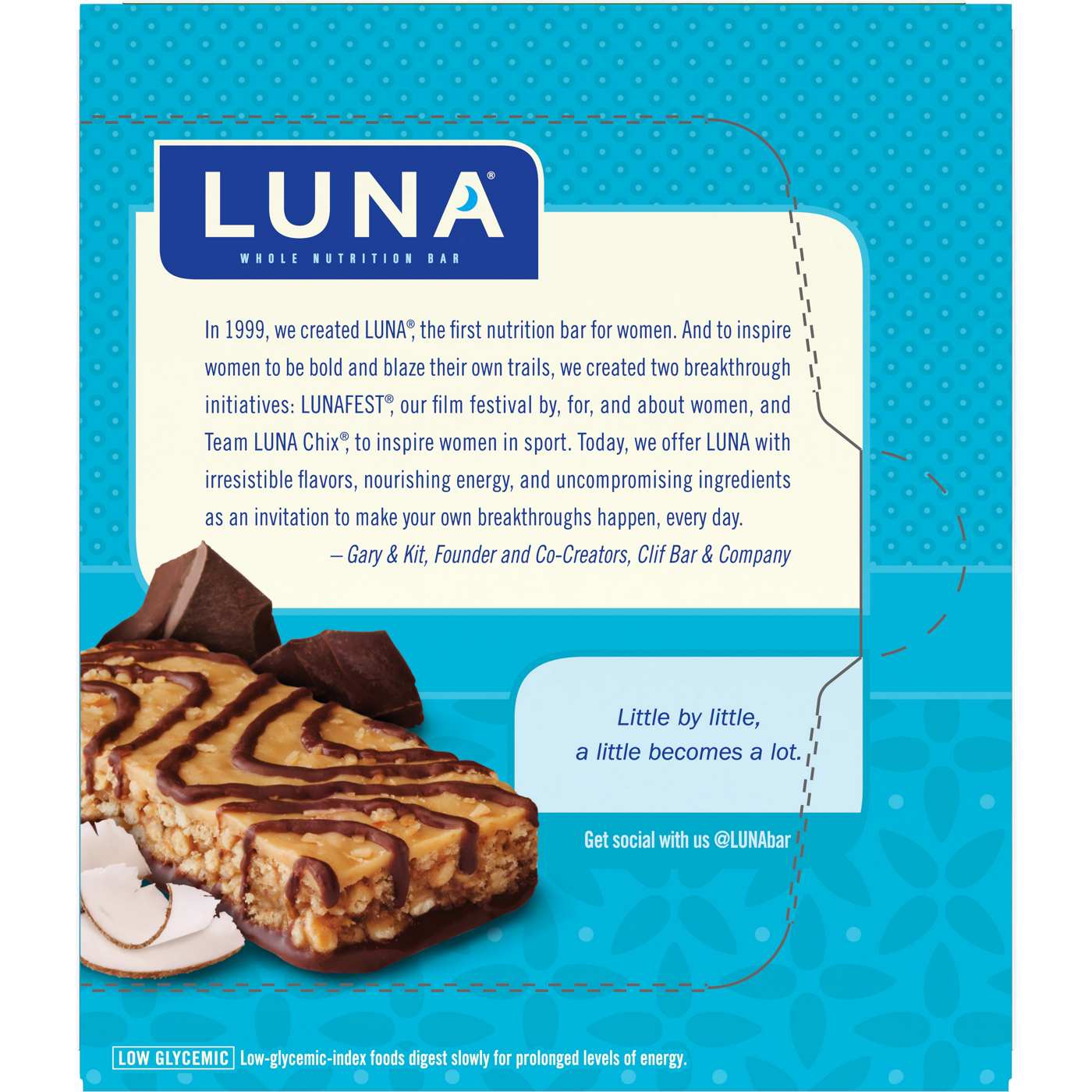 Luna Chocolate Dipped Coconut Bars; image 8 of 8