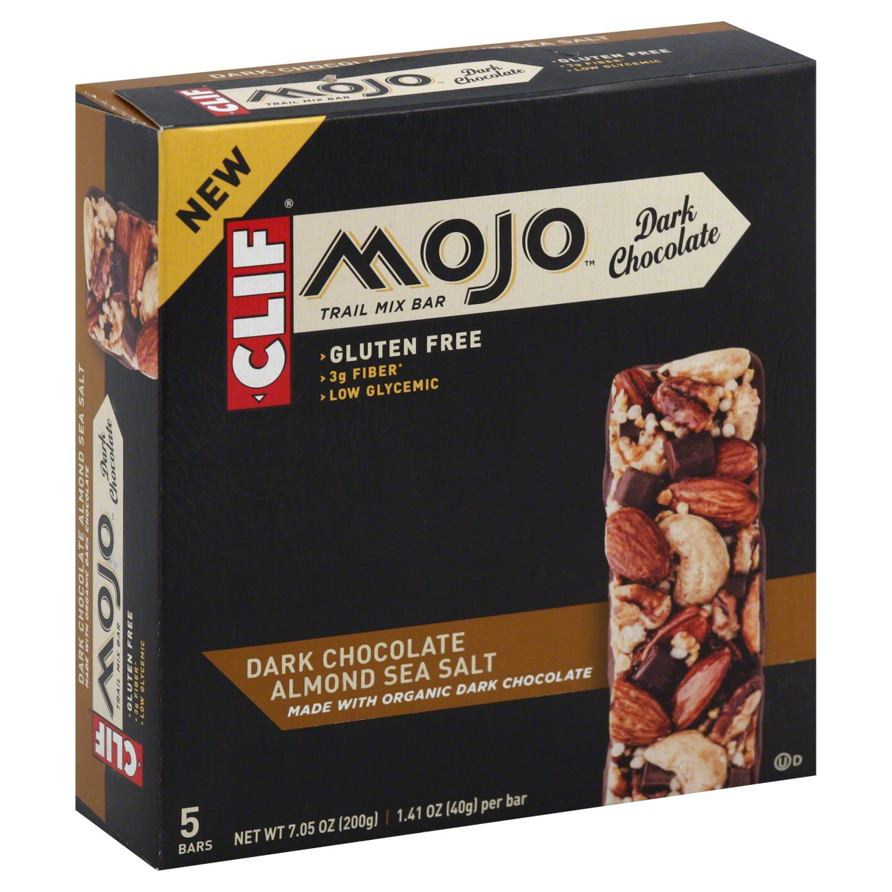 Clif Mojo Dark Chocolate Almond Sea Salt Bars Shop Granola & snack