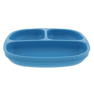 Re-Play Toddler Divided Plate, Assorted