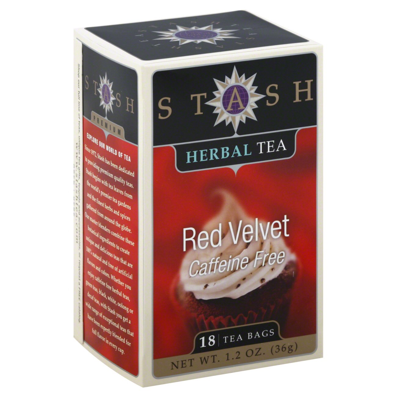 Stash Premium Red Velvet Caffeine Free Herbal Tea Bags Shop Tea at HEB