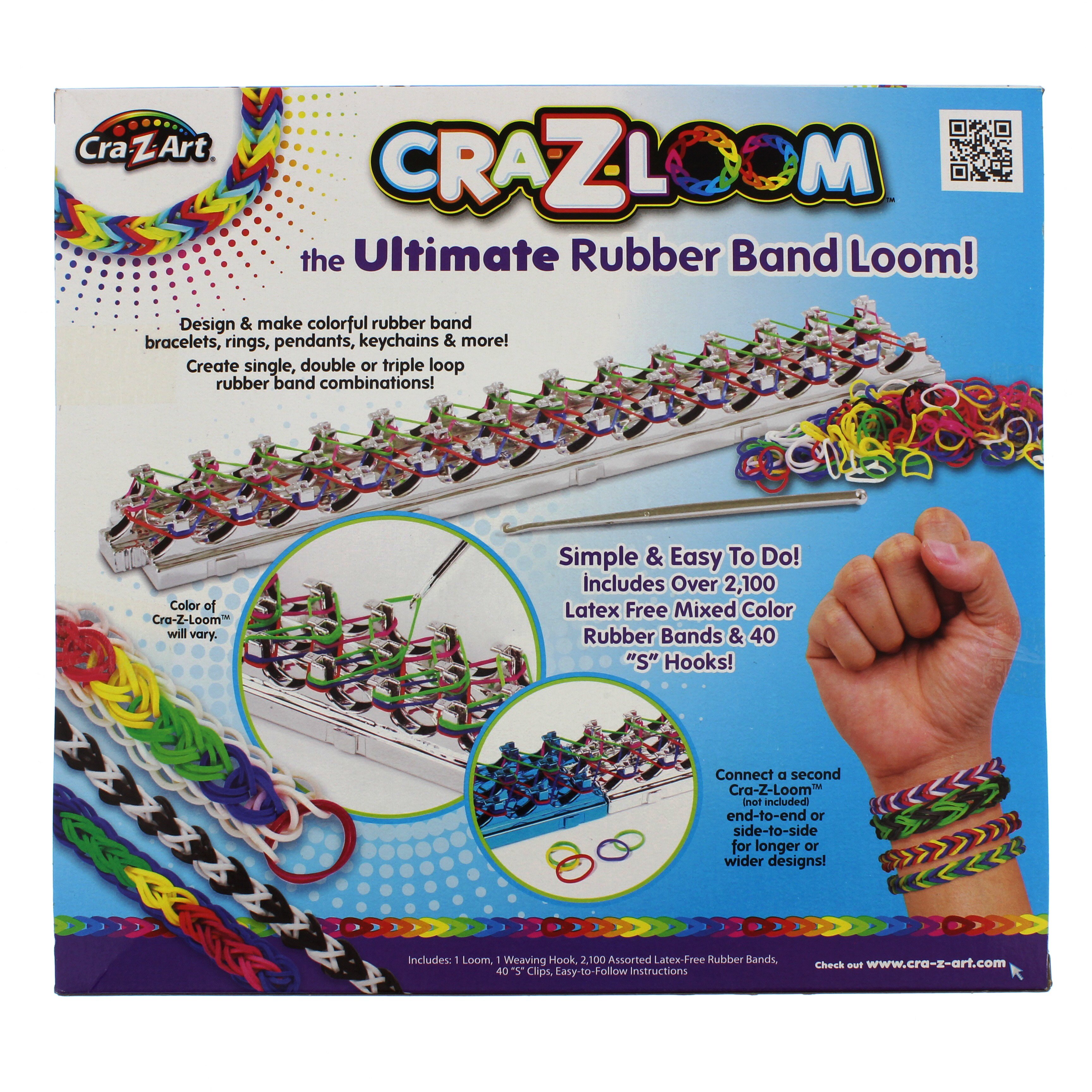 Cra-Z-Art Cra-Z-Loom Rubber Band Bracelet Maker