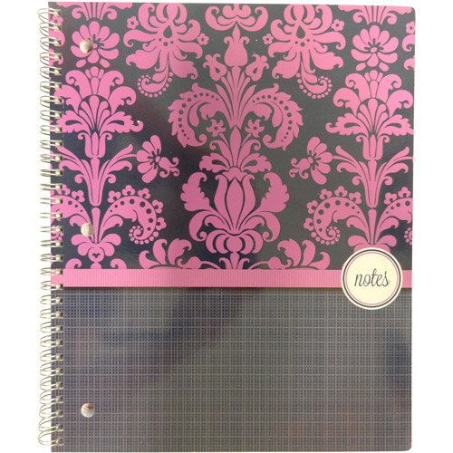 Cpp International Prints Charming 1 Subject Spiral Notebook, 80 sheets ...