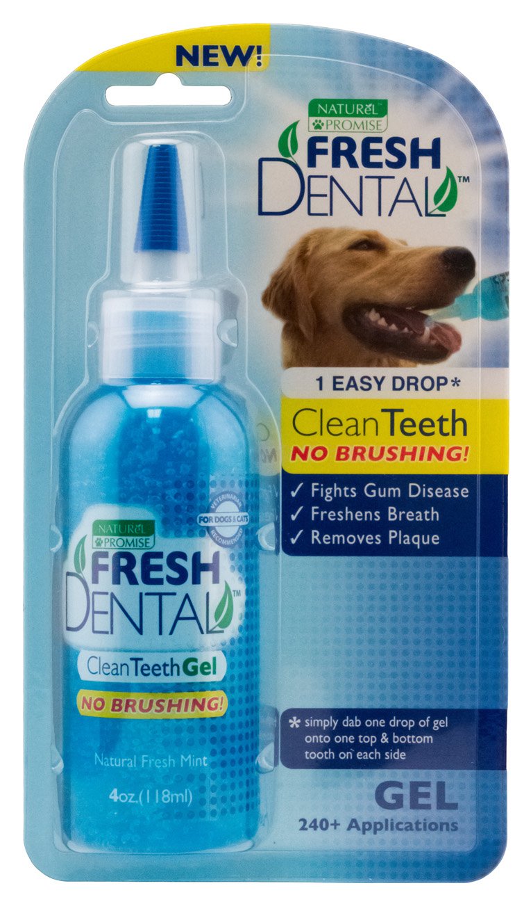 fresh dental brushing gel for dogs