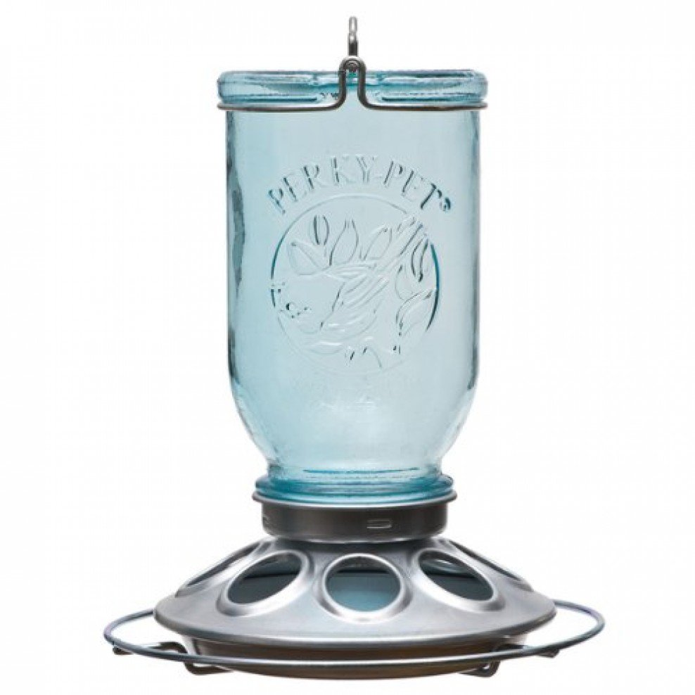 PerkyPet Mason Jar Wild Bird Feeder Shop Feeders at HEB