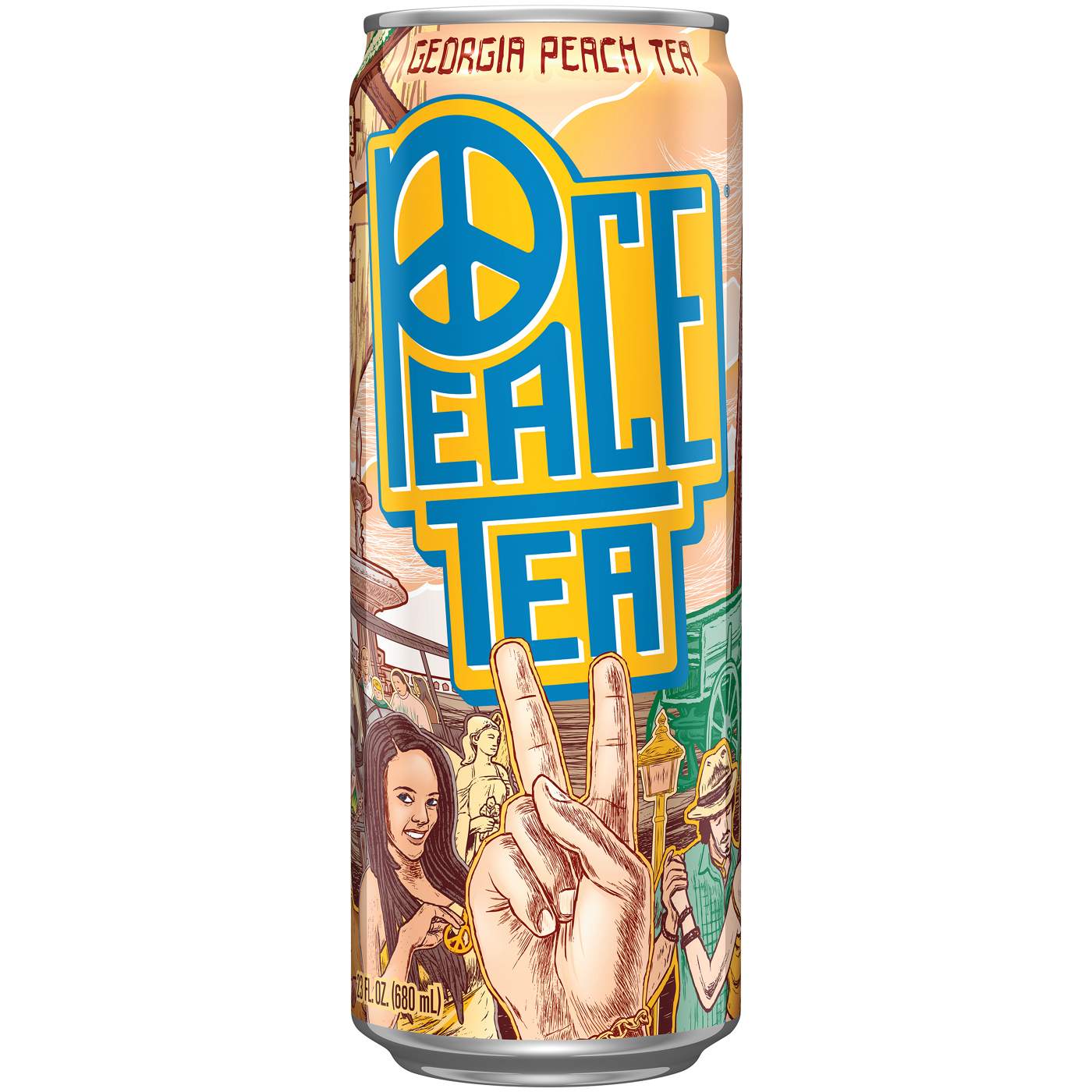 Peace Tea Georgia Peach Tea; image 1 of 2