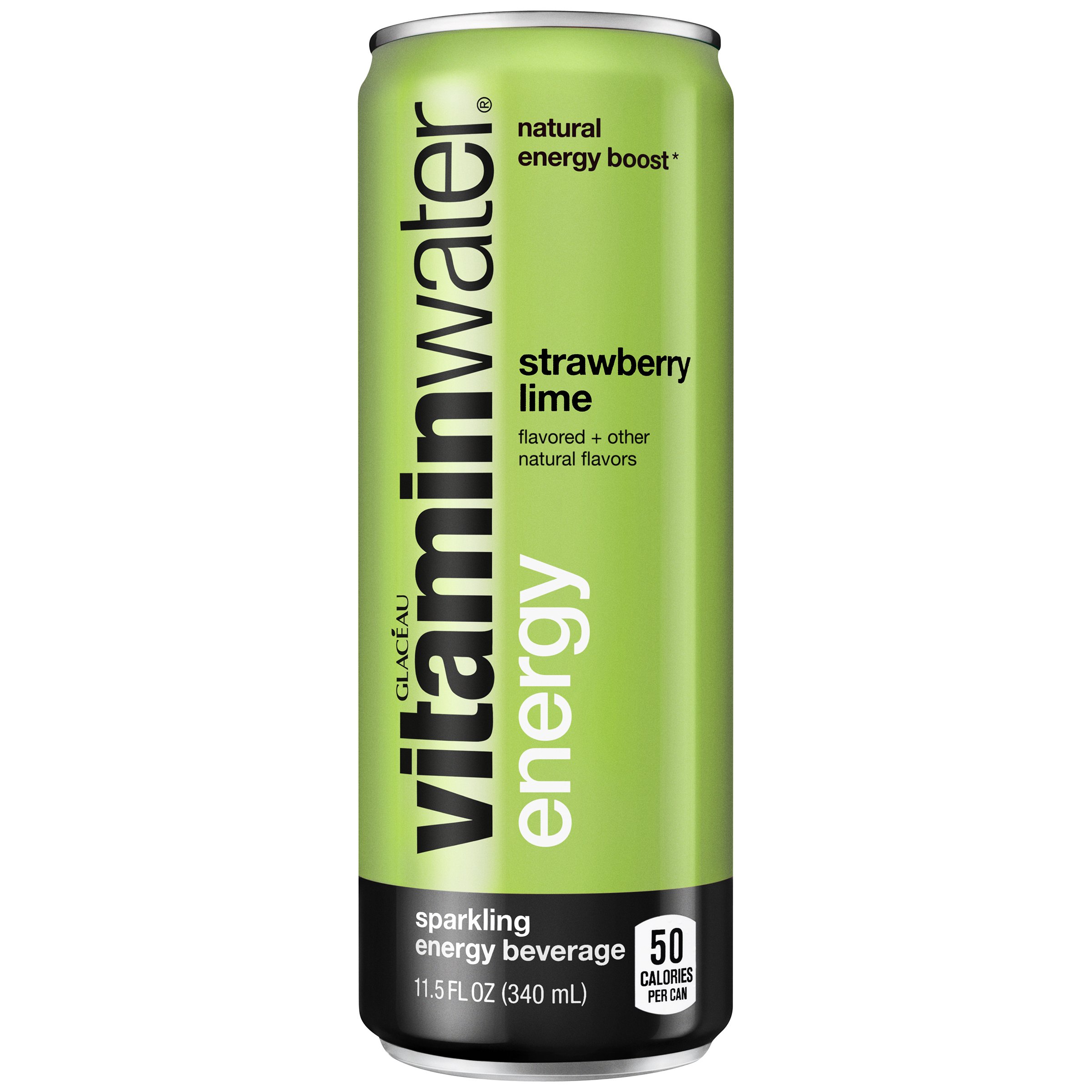 Vitamin Water Strawberry Lime Sparkling Energy Drink Shop Sports