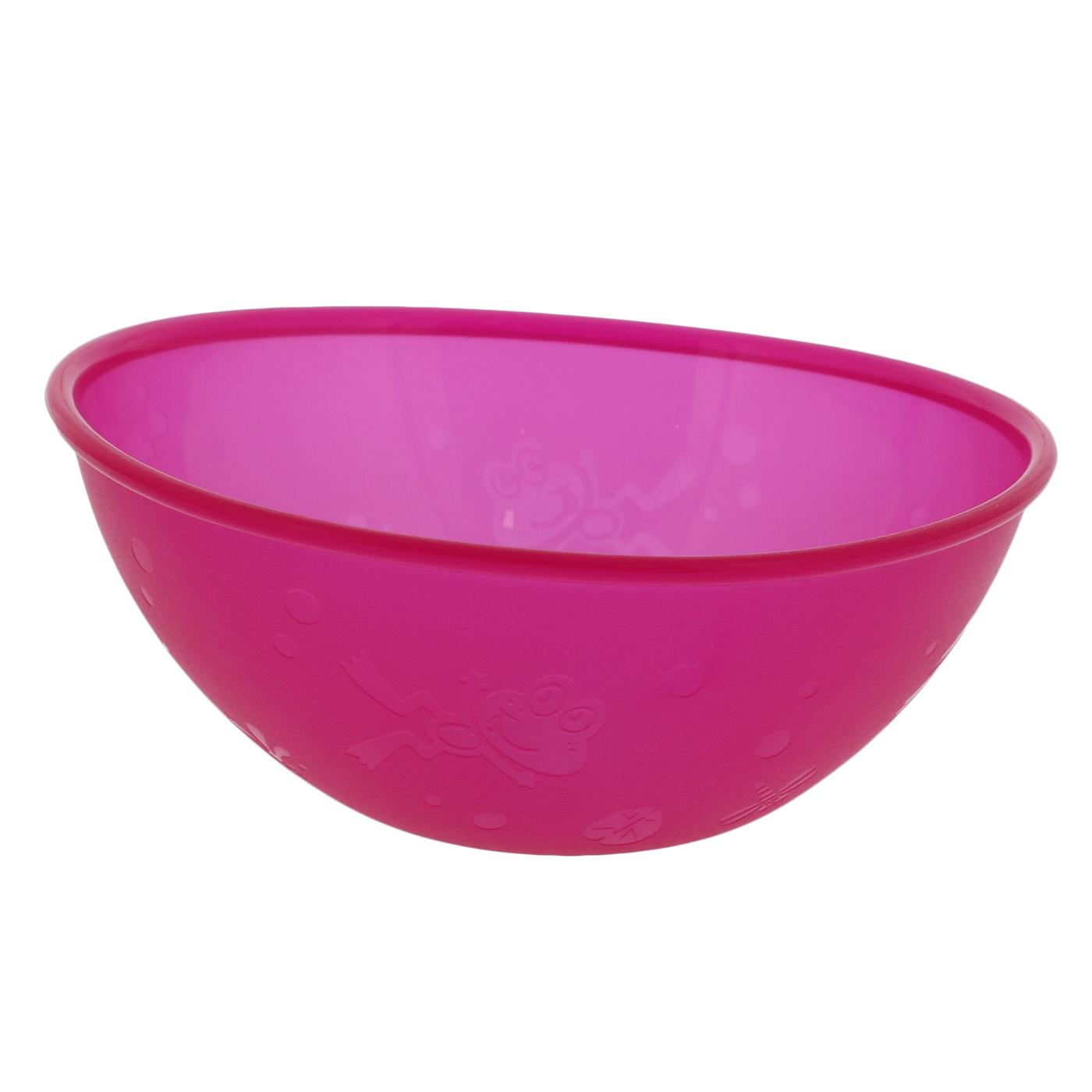 Nuby Embossed Value Feeding Bowl, Assorted Colors; image 6 of 6