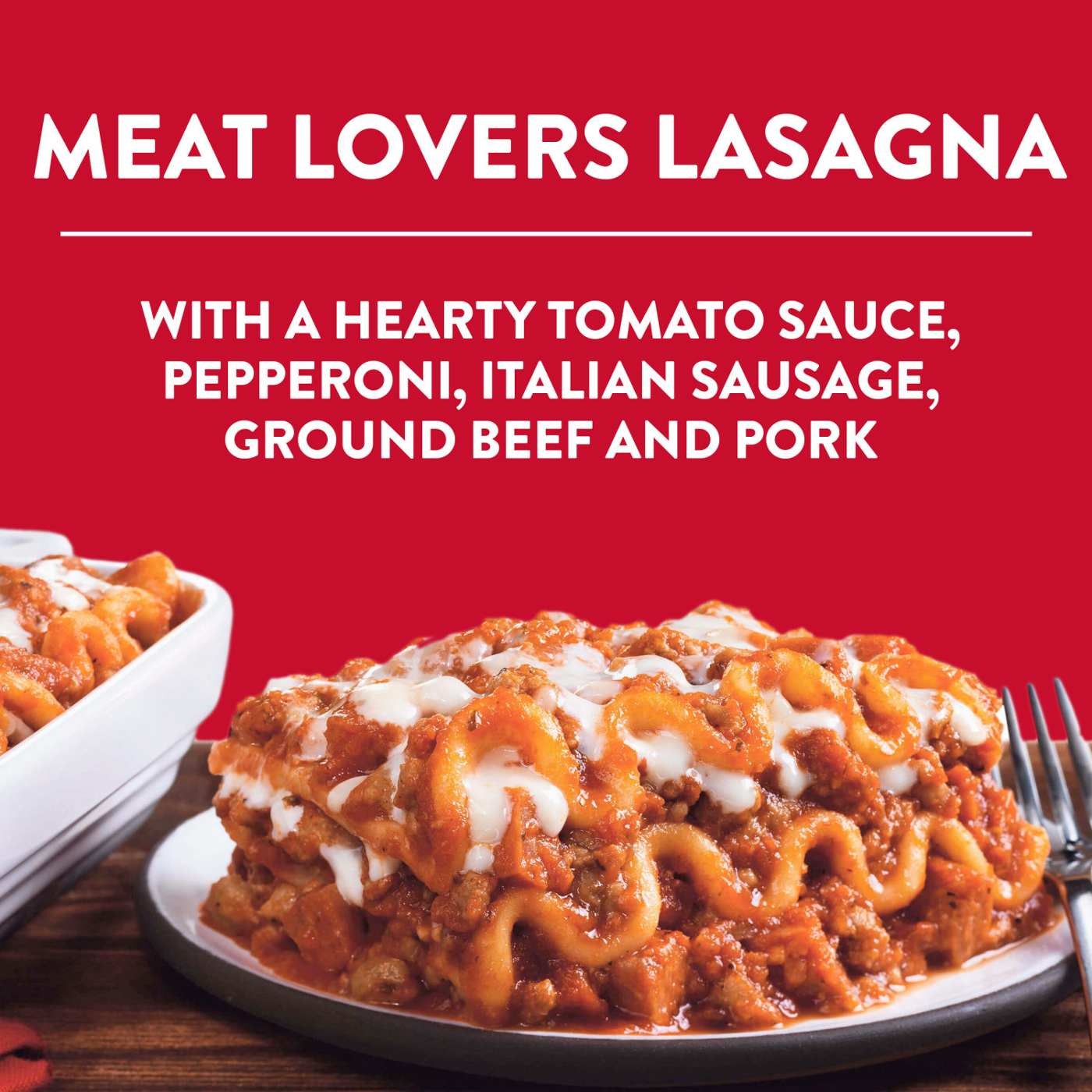 Stouffer's Frozen Meat Lovers Lasagna - Family-Size; image 2 of 5