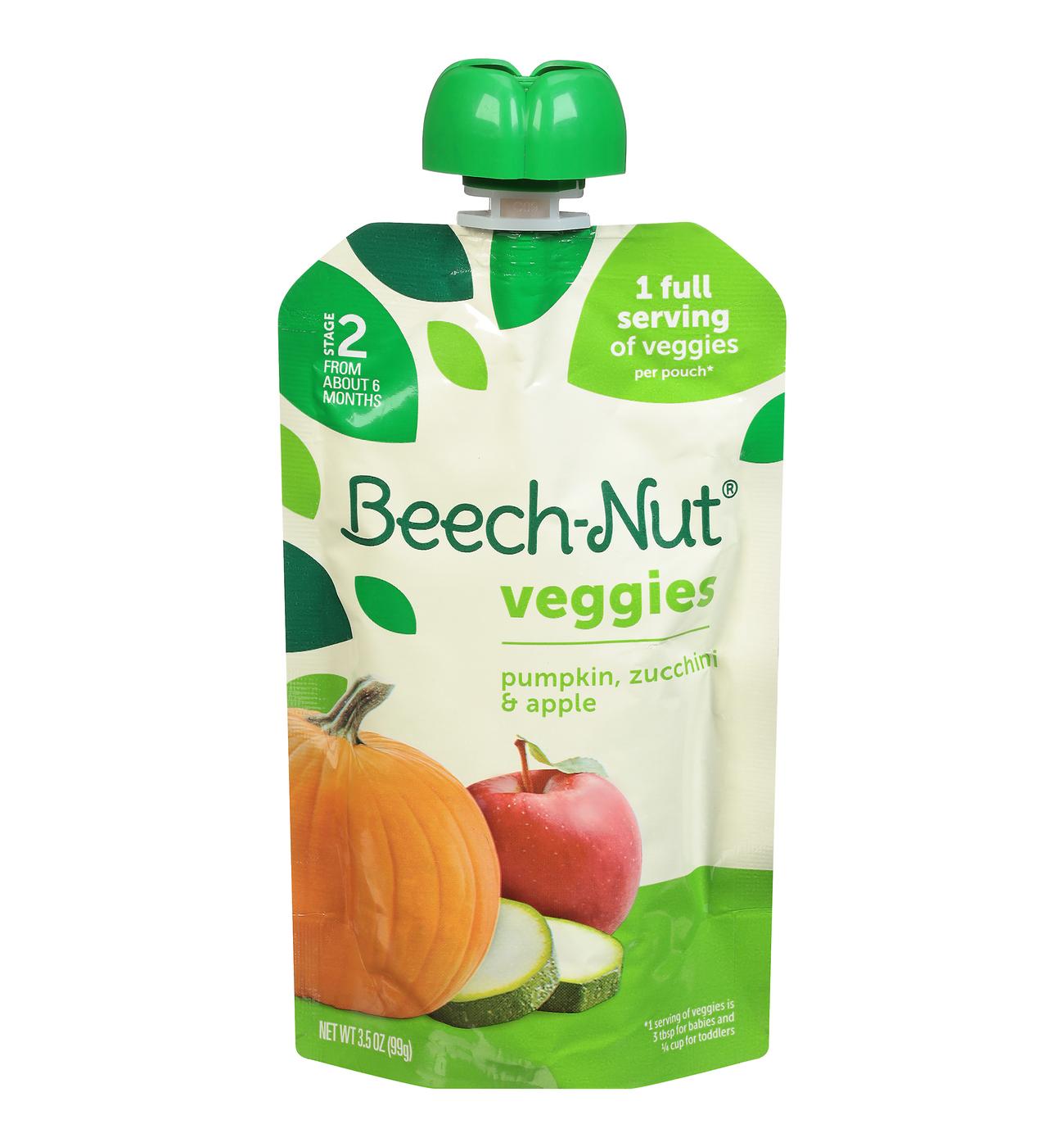 Beech-Nut Veggies Pouch - Pumpkin Zucchini & Apple; image 1 of 2