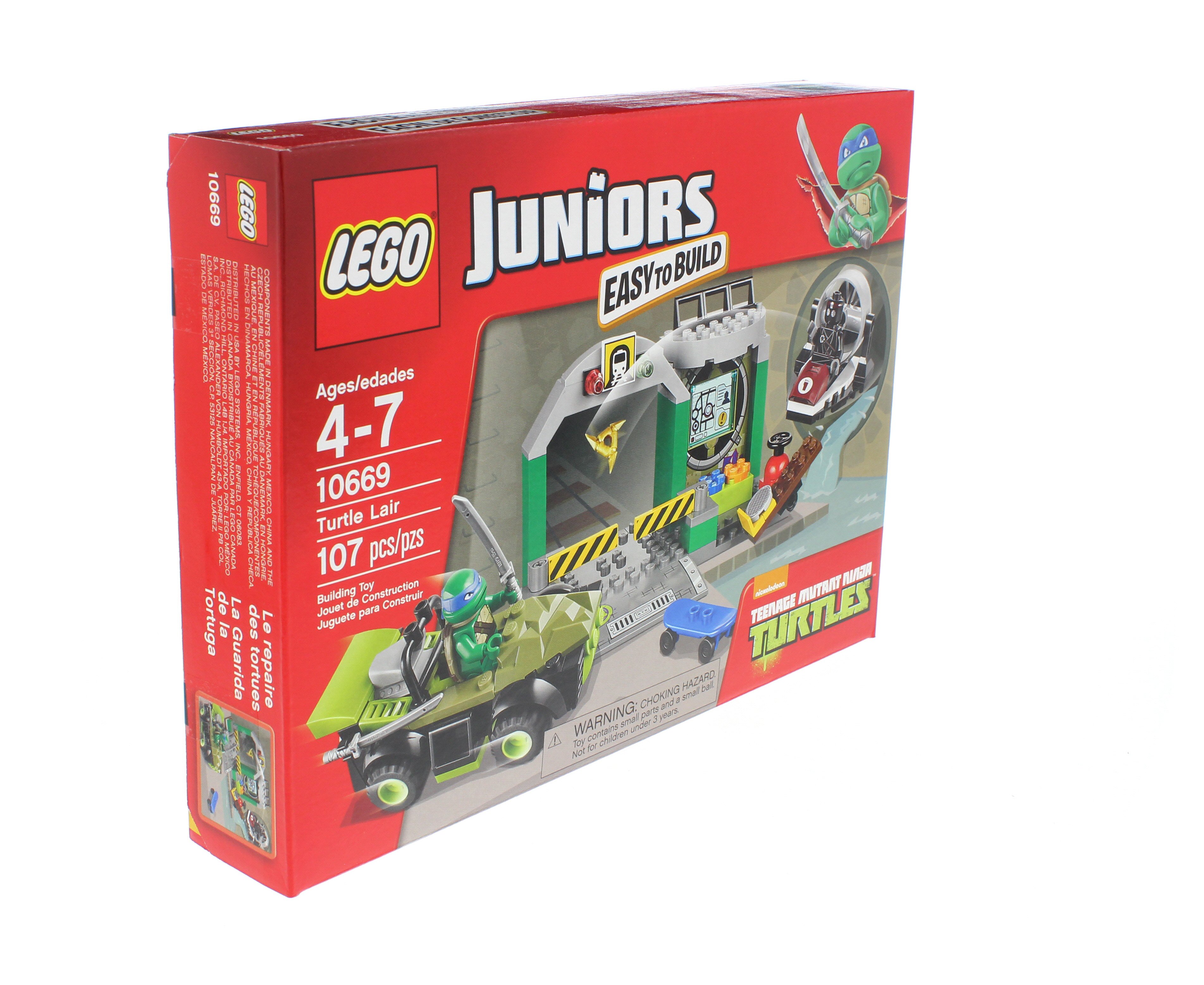 LEGO Juniors Teenage Mutant Ninja Turtles, Turtle Lair