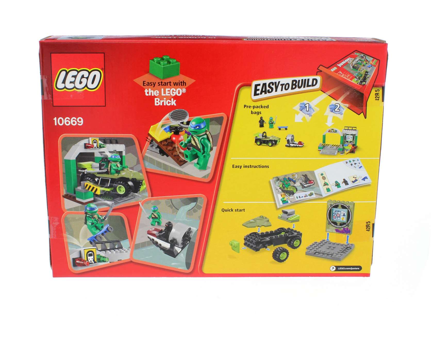 LEGO Juniors Teenage Mutant Ninja Turtles, Turtle Lair - Shop at H-E-B