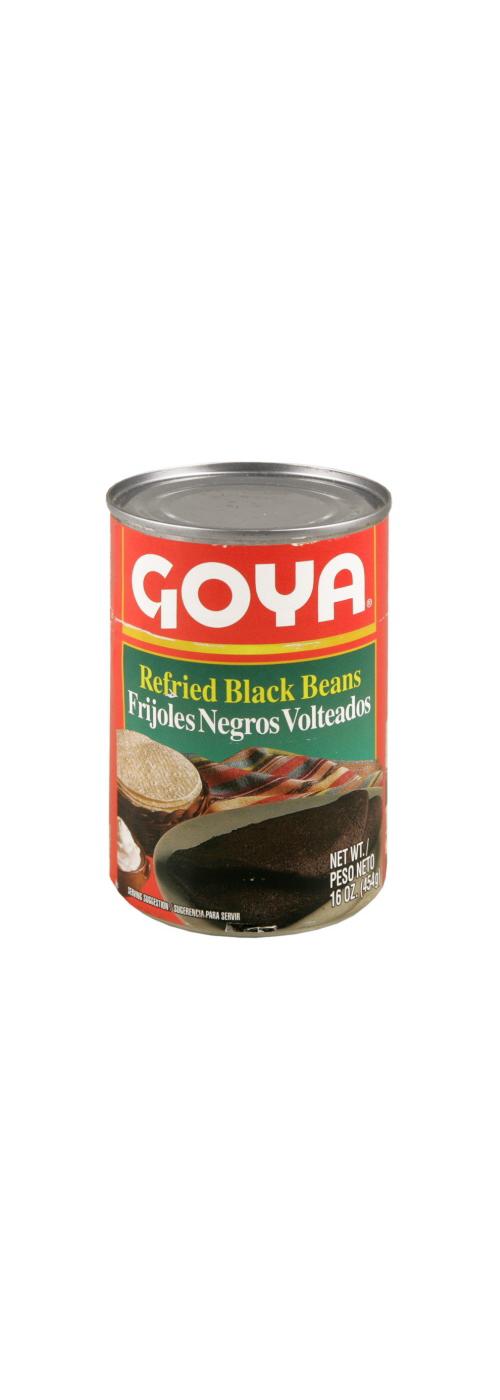 Goya Refried Black Beans; image 2 of 2