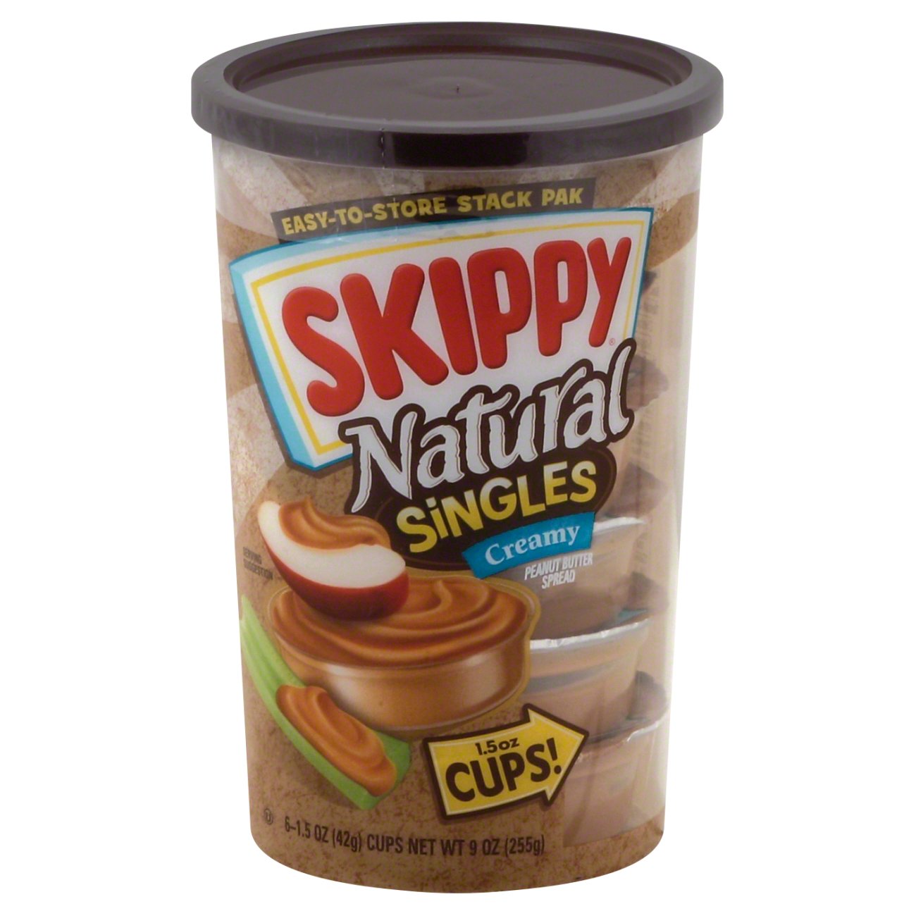 Skippy Creamy Natural Singles Cups Shop Peanut Butter At H E B