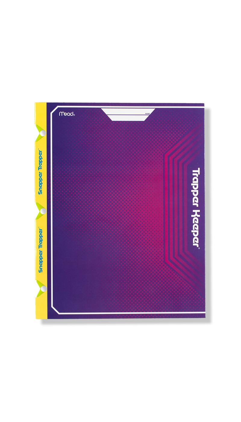 Mead Snapper Trapper Keeper 8 Pocket Folder Shop Folders at HEB