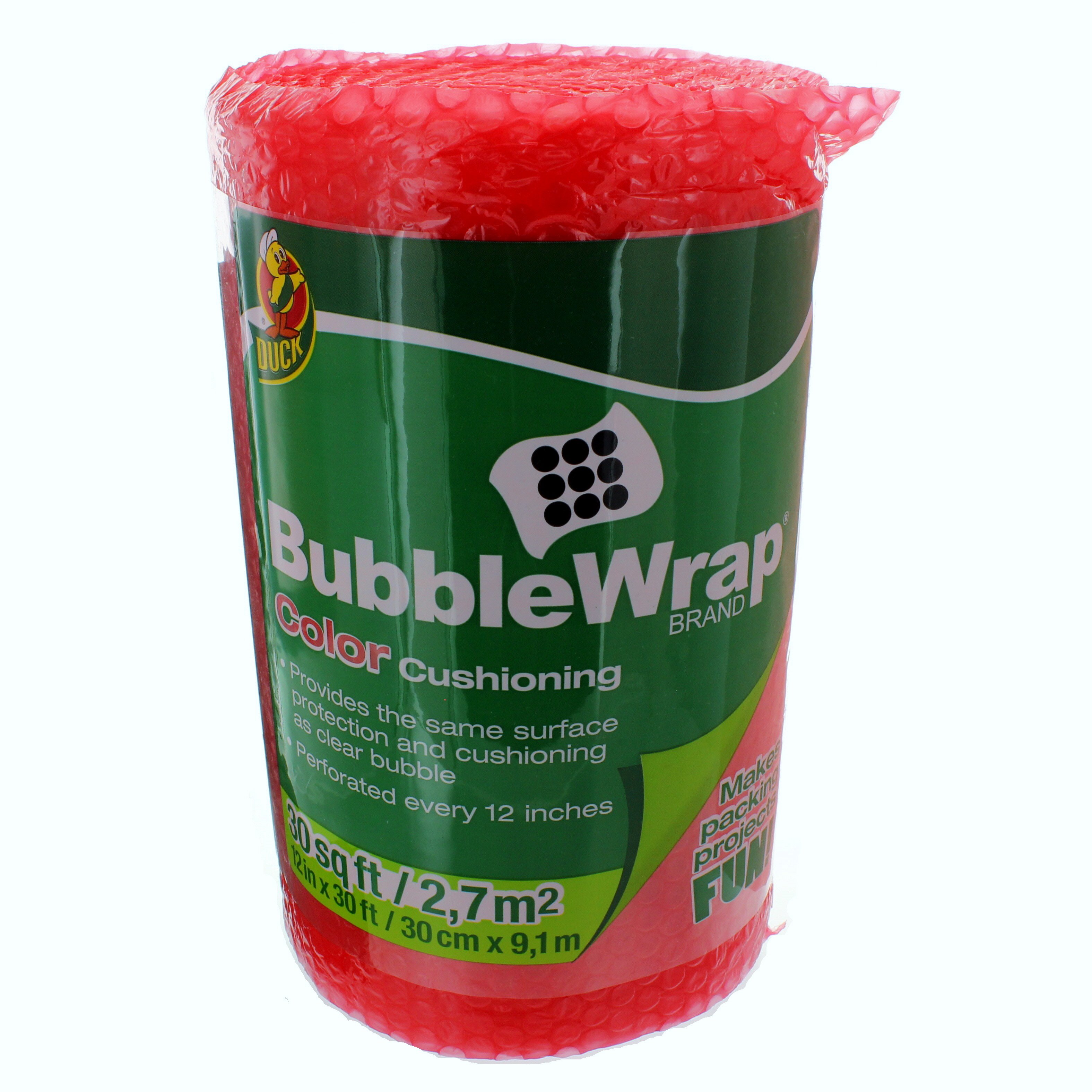 red bubble wrap