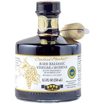 Central Market 5 Leaf Aged Balsamic Vinegar of Modena, 8.5 oz