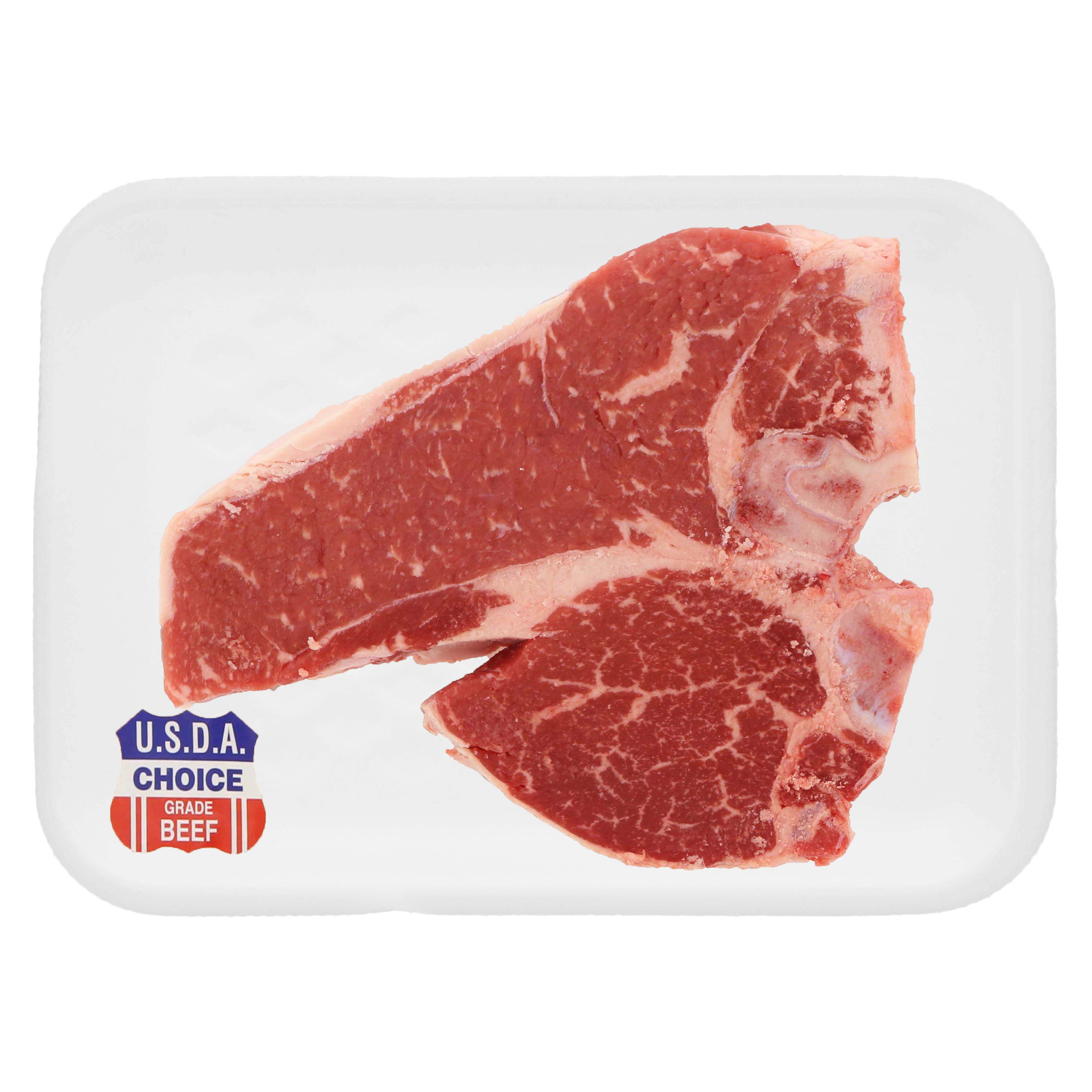 HEB Beef Loin Tbone Steak, USDA Choice Shop Meat at HEB