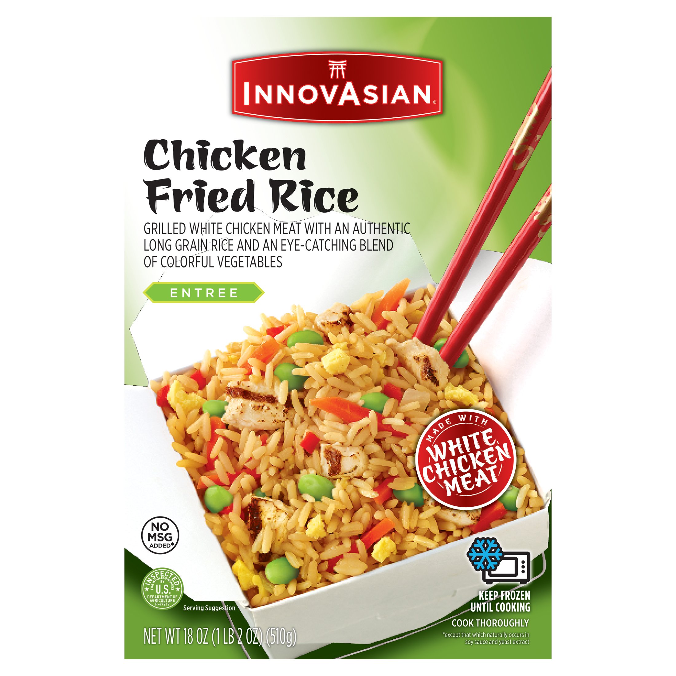 InnovAsian Frozen Chicken Fried Rice Shop Entrees & sides at HEB