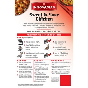 InnovAsian Frozen Sweet & Sour Chicken