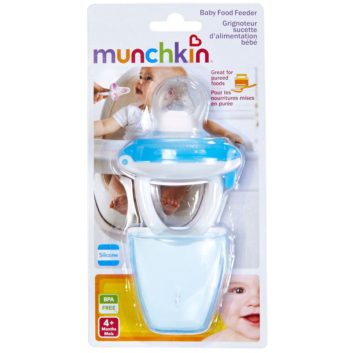 Munchkin Baby Food Feeder Assorted Colors Shop Dishes Utensils At H E B