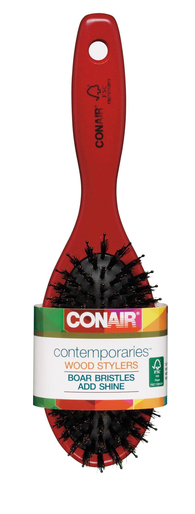 Conair Contemporaries Porcupine Wood Brush Shop Brushes & Combs at HEB