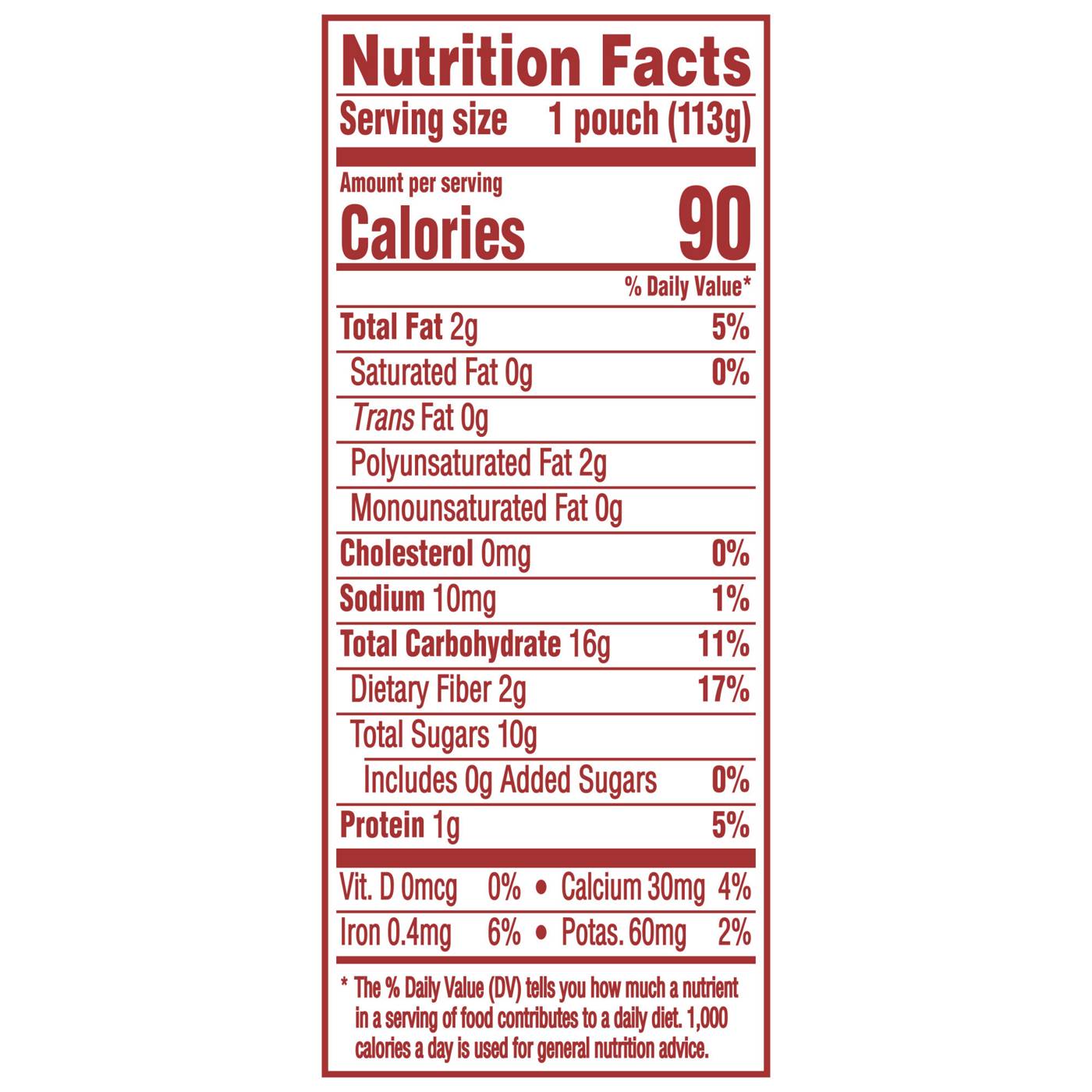 Happy Tot Stage 4 Organic Apples Cinnamon Yogurt & Oats + Super Chia; image 3 of 4