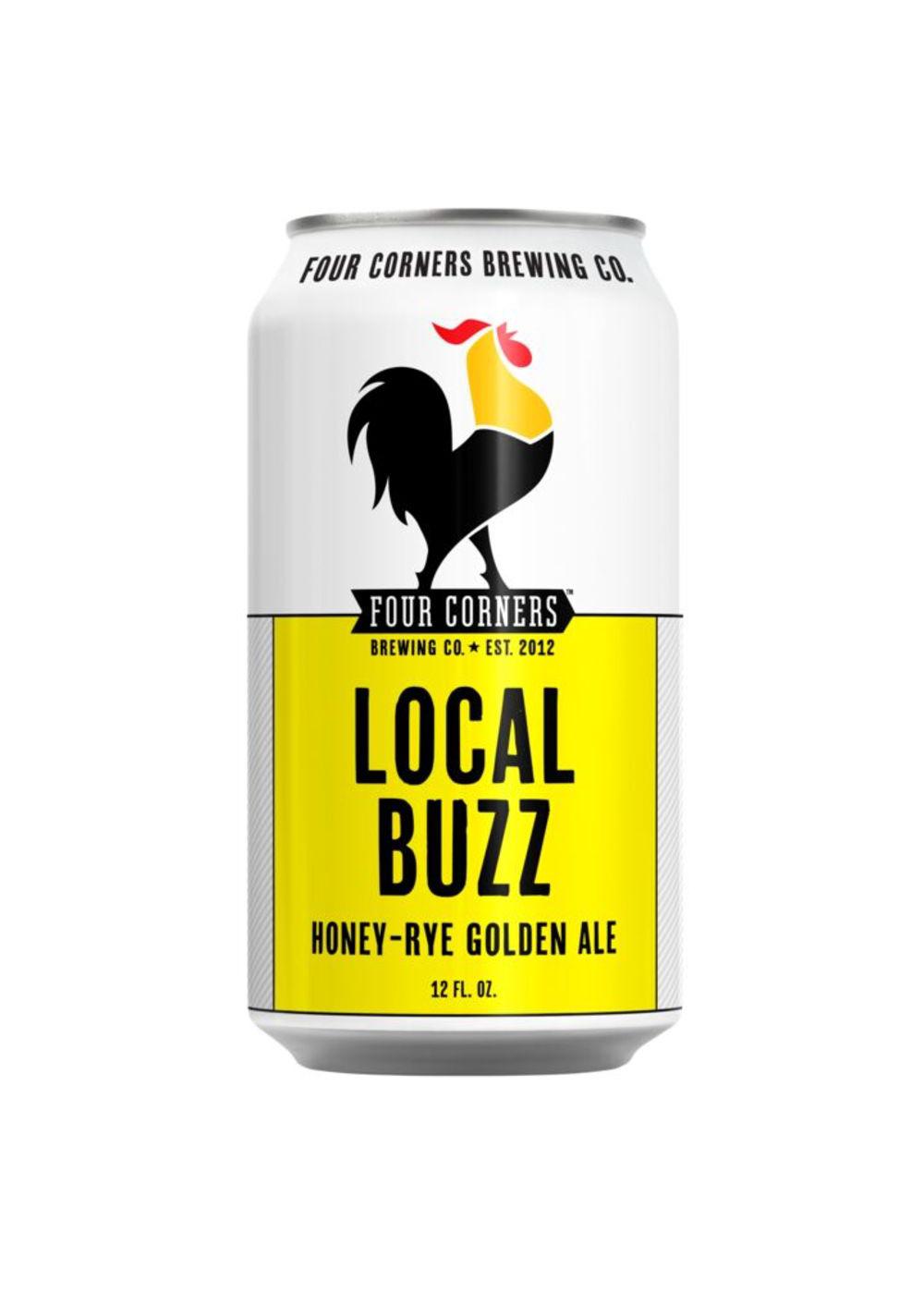 Four Corners Local Buzz Golden Ale Craft Beer 6 pk Cans; image 2 of 4