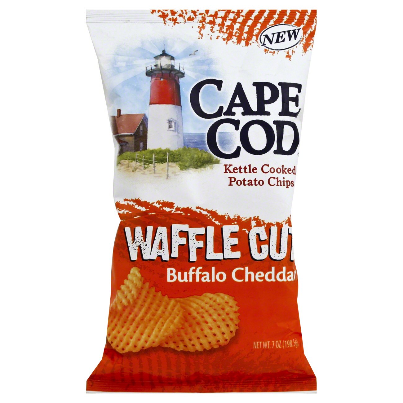 Cape Cod Buffalo Cheddar Waffle Cut Kettle Cooked Potato Chips Shop