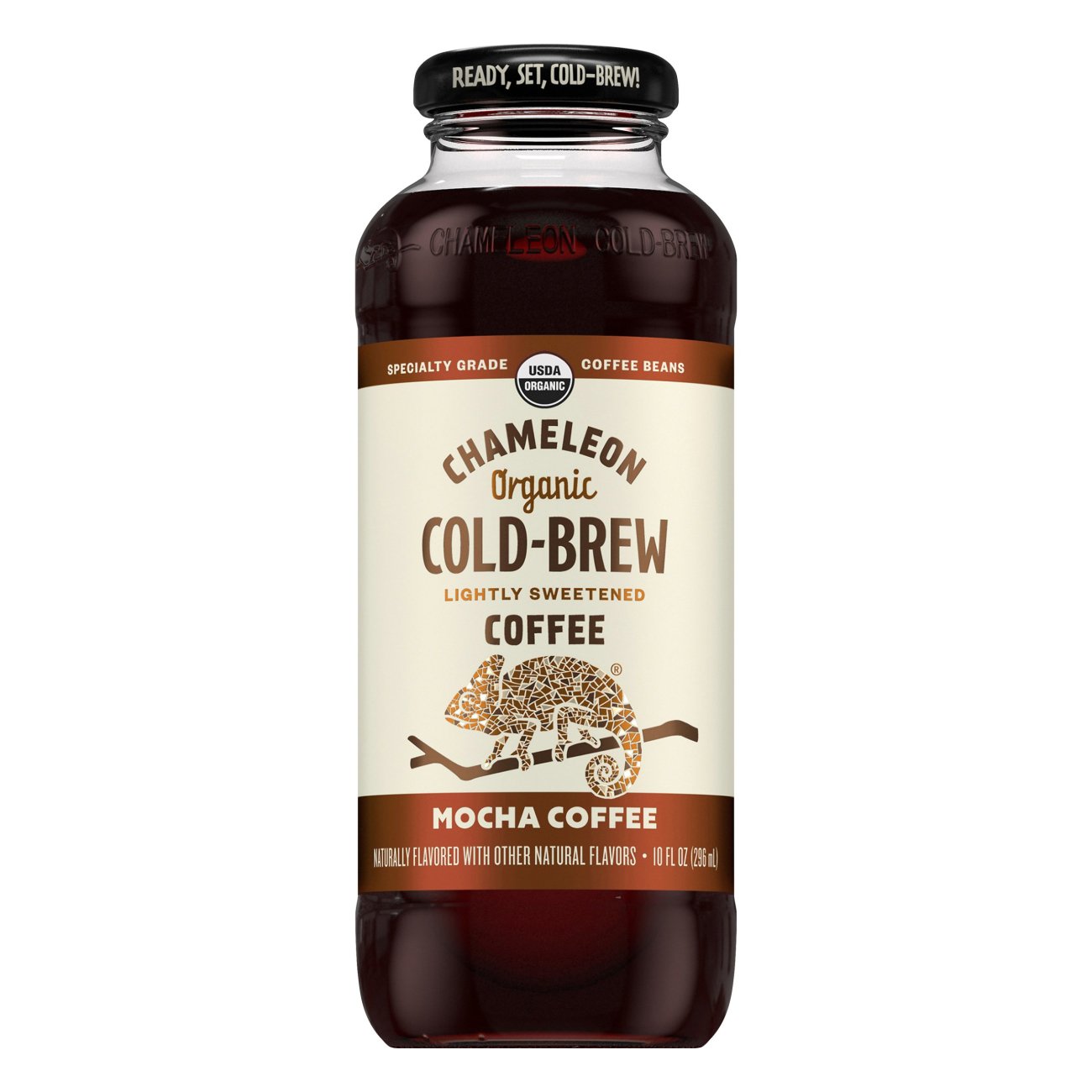 Chameleon Cold-Brew Ready-To-Drink Mocha Coffee, 10 oz | Central
