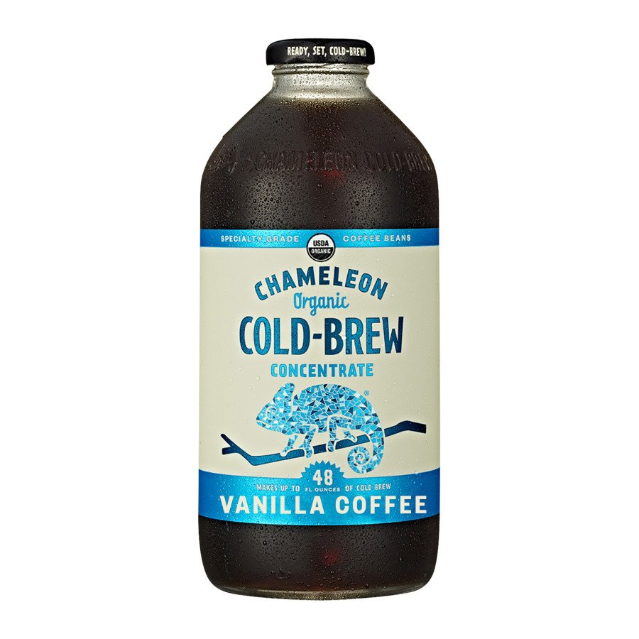 Chameleon Organic Vanilla Flavored Cold Brew Coffee Concentrate Shop