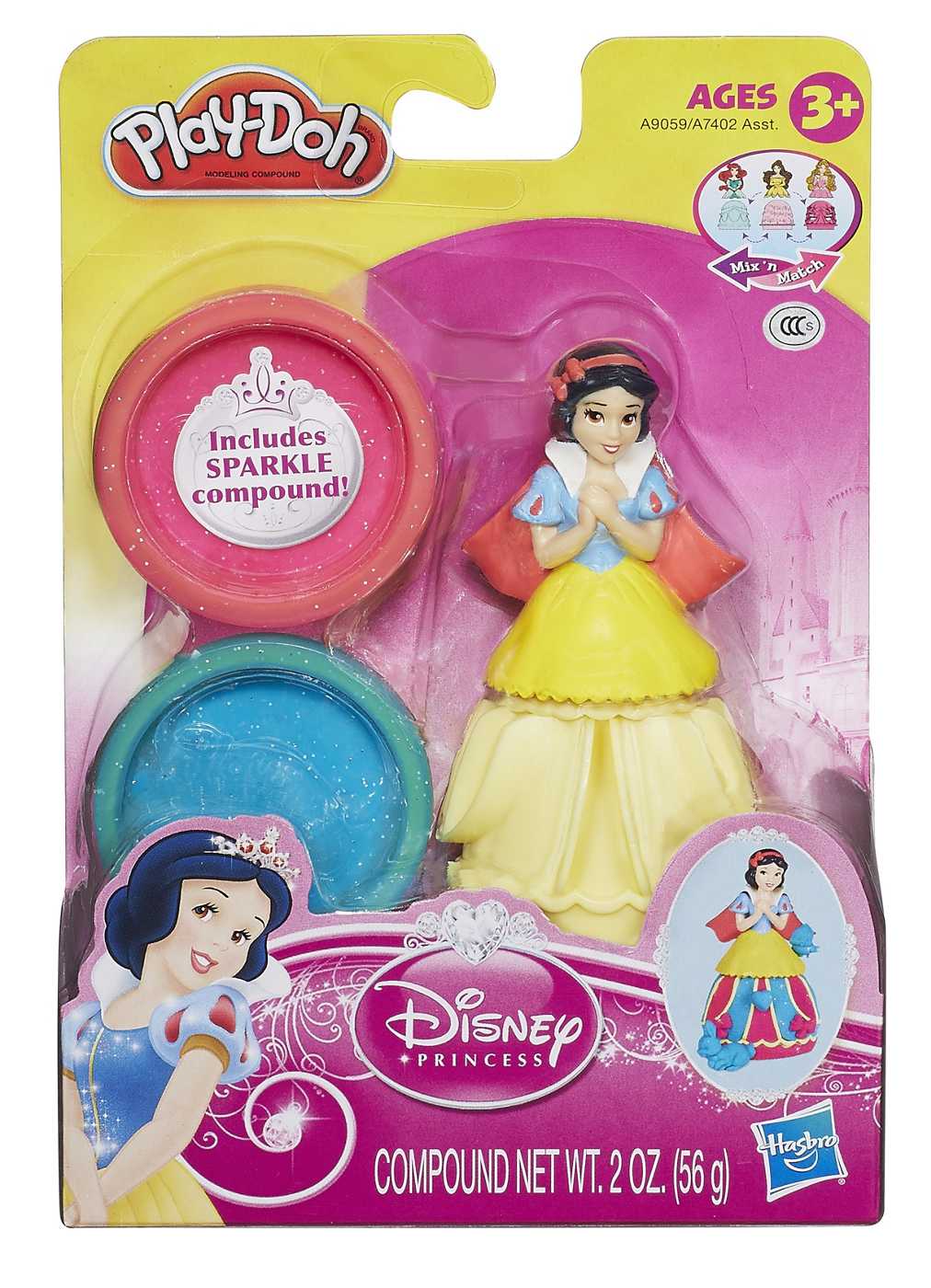 Play-Doh Disney Princess Mix 'N Match Figures, Assorted Characters; image 6 of 6