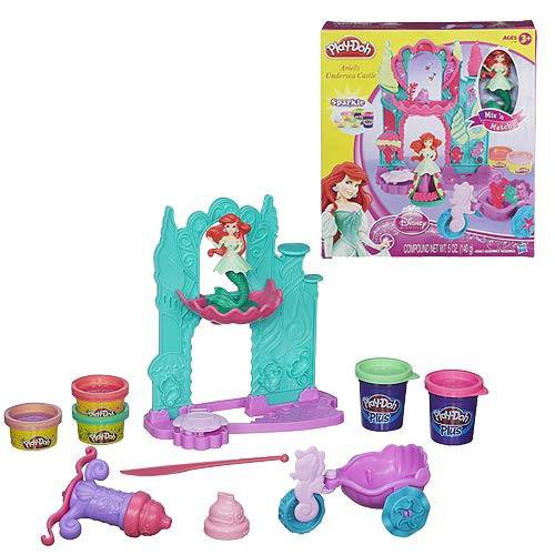 little mermaid play doh