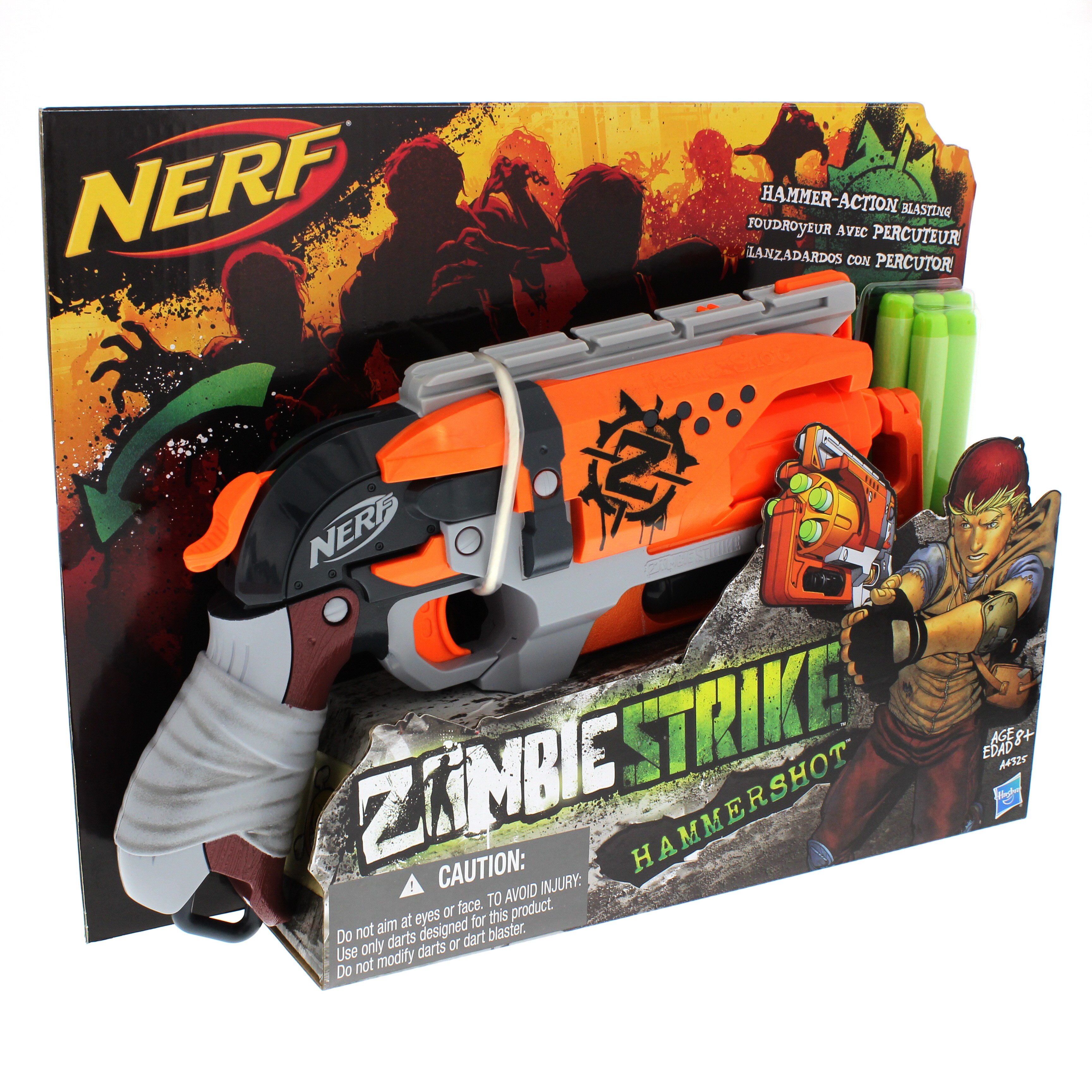 Nerf Zombie Strike Hammershot Blaster - Shop at