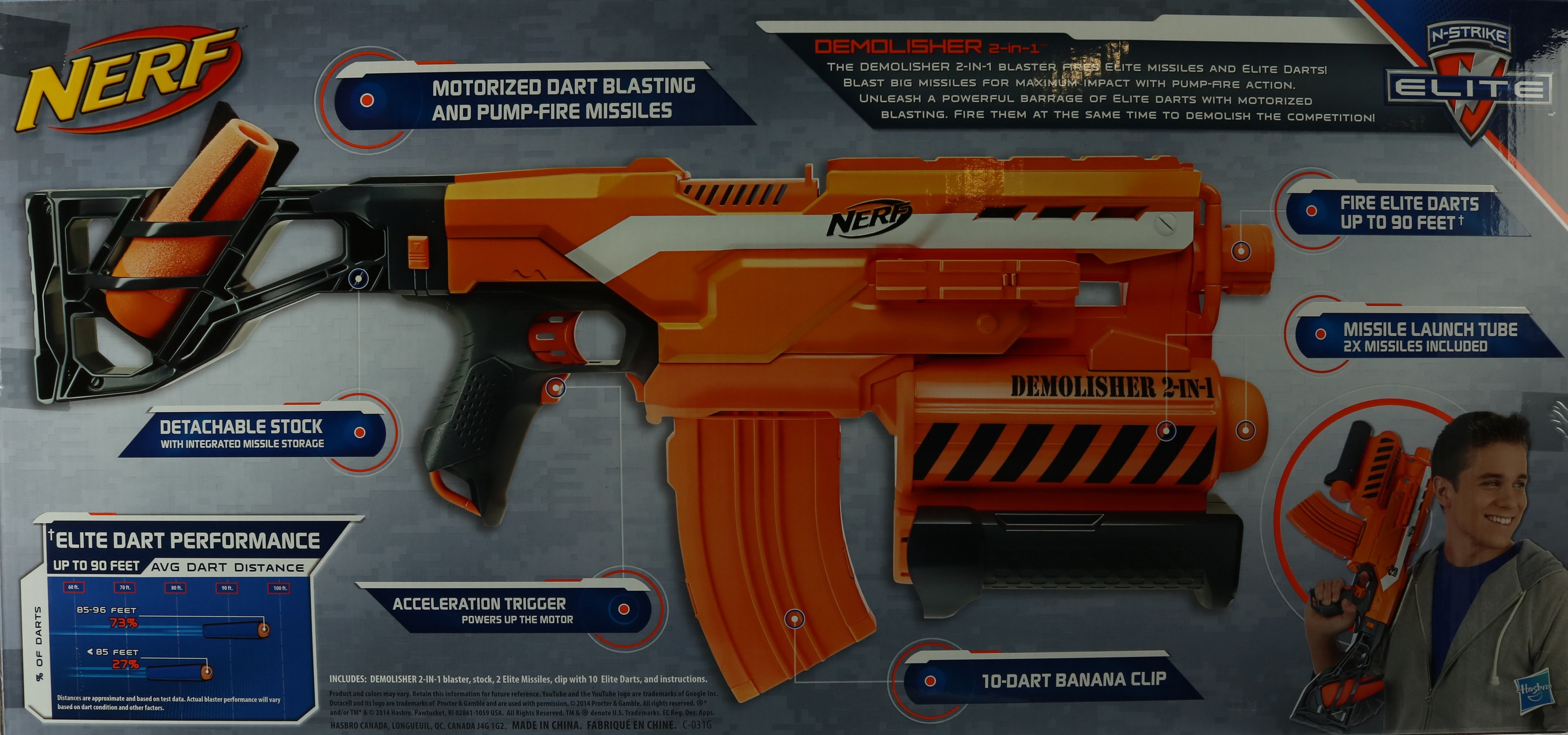 Nerf Elite 2.0 Slash Dart Blaster - Shop Blasters at H-E-B