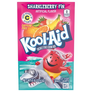 Kool-Aid Sharkleberry Fin Unsweetened Drink Mix