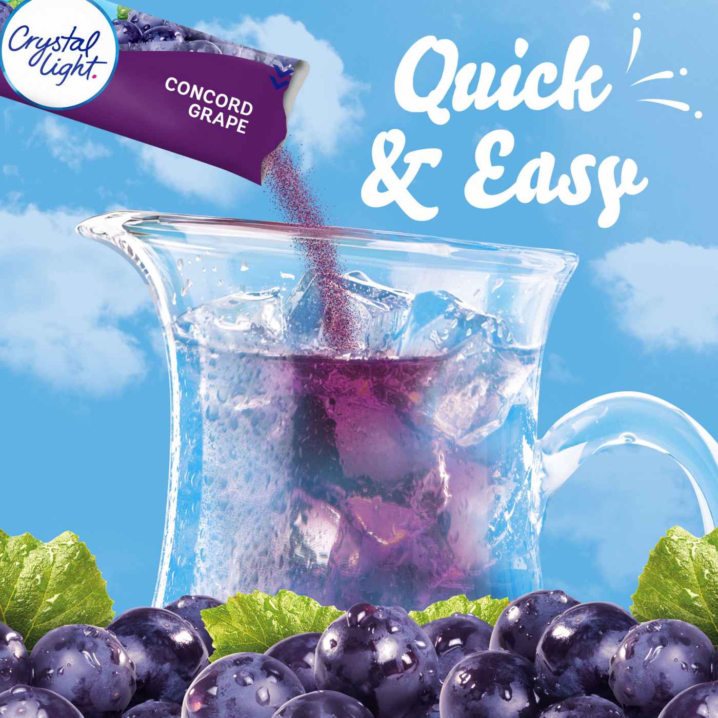 Crystal Light Concord Grape Drink Mix; image 2 of 9