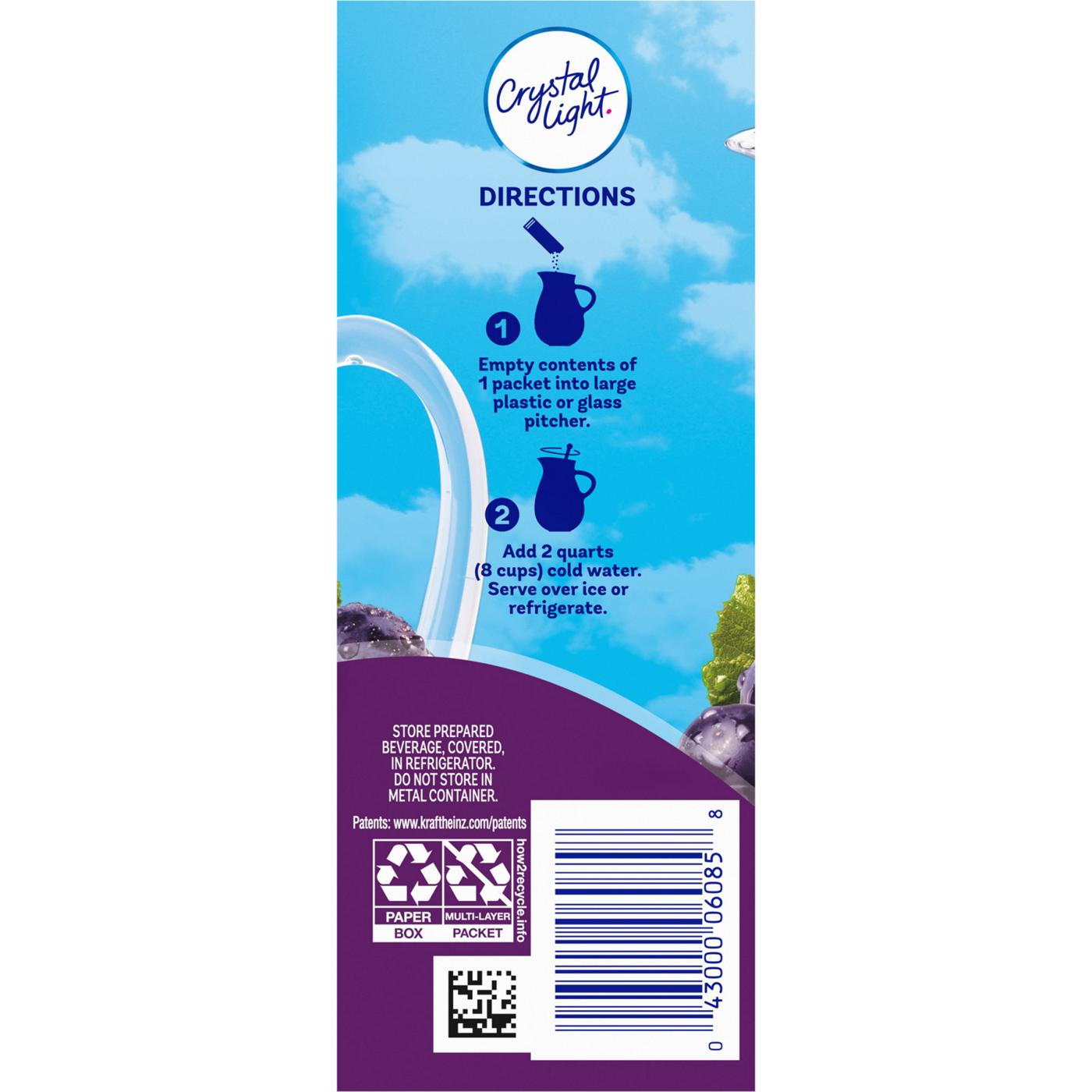 Crystal Light Concord Grape Drink Mix; image 7 of 9