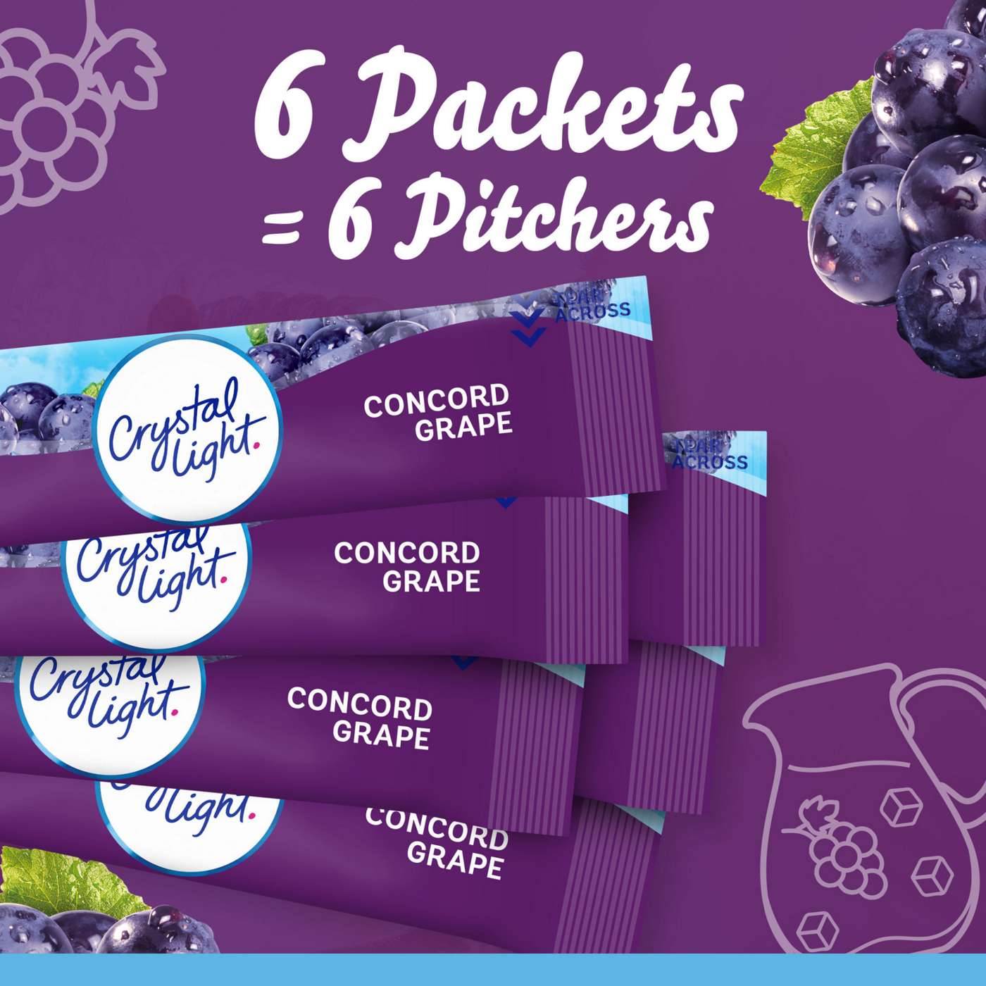 Crystal Light Concord Grape Drink Mix; image 9 of 9
