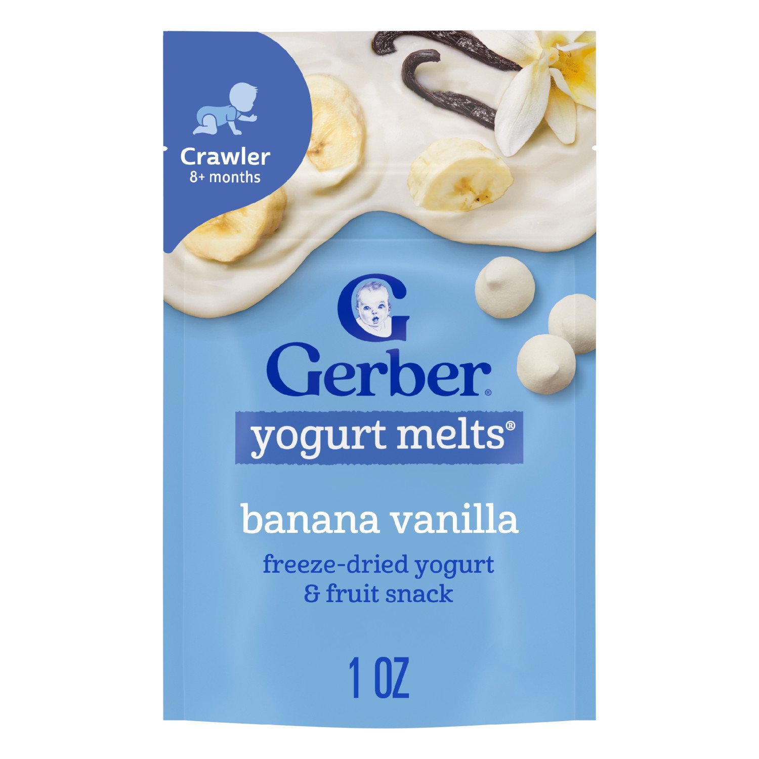 Gerber Yogurt Melts Banana Vanilla Shop Food &amp; Formula