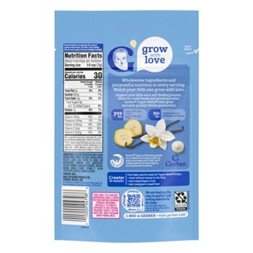 Gerber Snacks for Baby Yogurt Melts - Banana Vanilla, 1 oz
