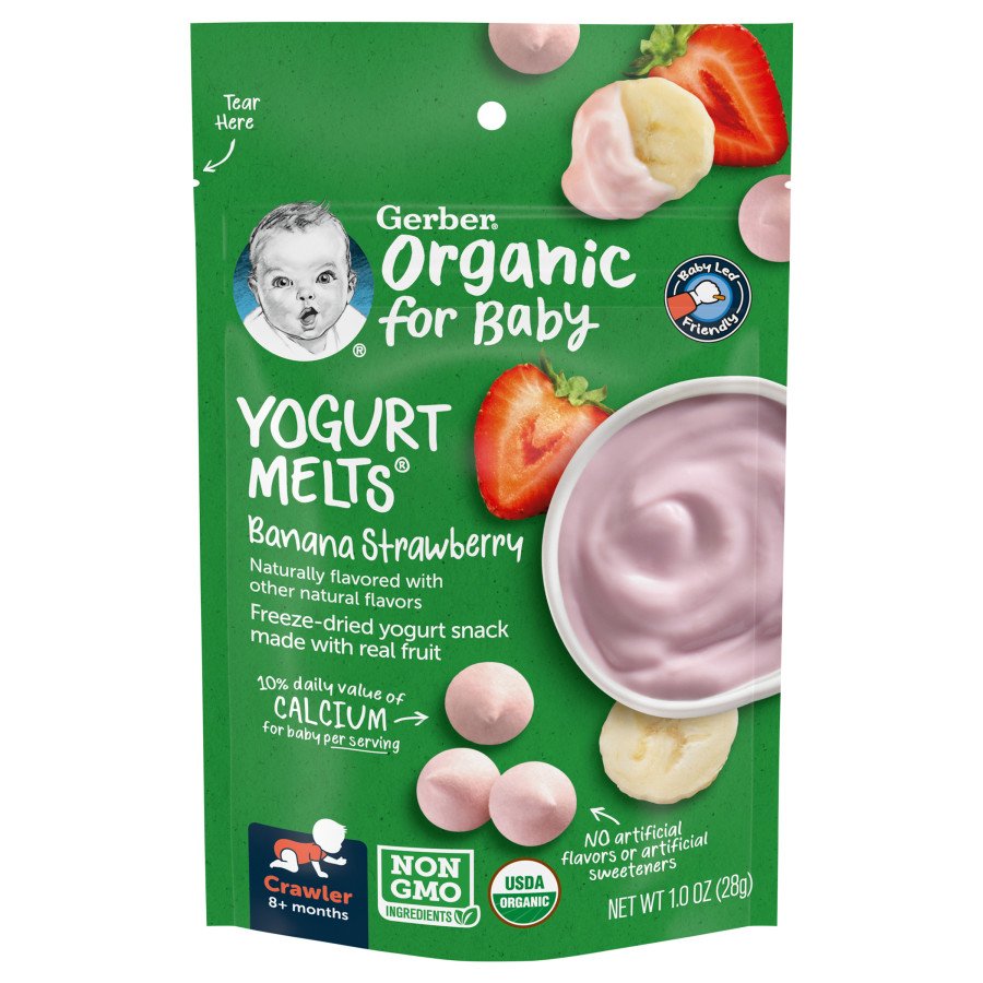 Yoghurt store melts baby