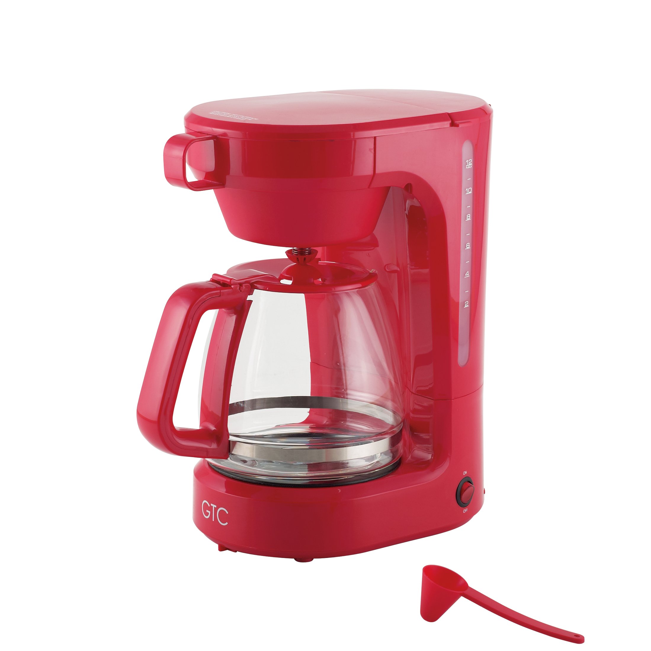 GTC 12Cup Red Coffee Maker Shop Appliances at HEB
